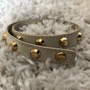 Michael Kors studded wrap bracelet